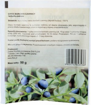 Bosbes bosbes fruit 50g Flos