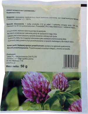 Rode weideklaverbloem 50g Flos