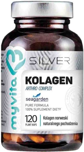 Kolagen Arthro Kolagen norweski 120 kapsułek MyVita Silver Pure