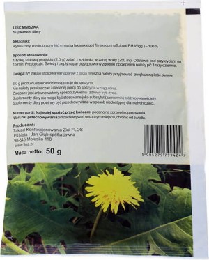 Paardebloemblad 50g Flos