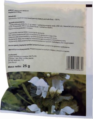 Witte lichte bloem 25g Flos