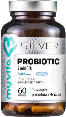 Probiotic Probiotyk 9 mld CFU 60 kapsułek MyVita Silver Pure