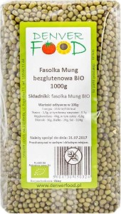 Mung beans gluten-free BIO 1000g Denver Food