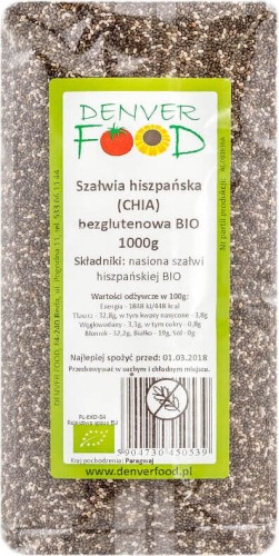 Chia Spanish sage gluten-free BIO 1000g Denver Food