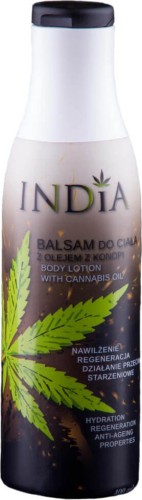 Bodylotion met hennepolie 400ml India Cosmetics
