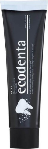 Black whitening toothpaste with charcoal and teavigo Ecodenta 100ml Biok laboratoria