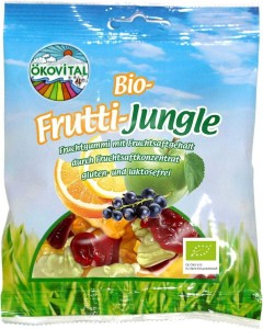 JELLY FRUIT ANIMALS WITHOUT GLUTEN FREE LACTOSE 100 g - OKOVITAL
