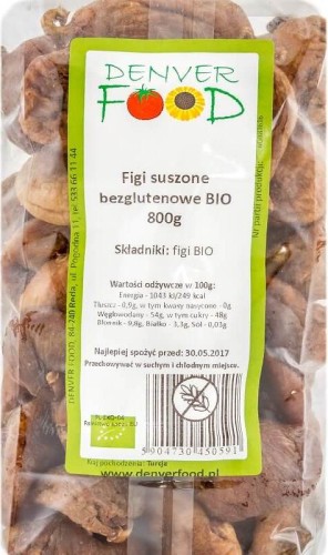 Dried figs Gluten-free BIO 800g Denver Food