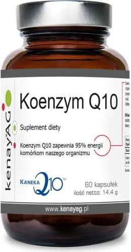 Co-enzym Q10 50 mg 60 capsules kenayAG