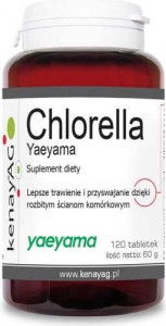 Chlorella Yaeyama 120 tabletek kenayAG