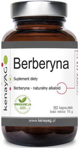 Berberine 250mg 60 capsules kenayAG