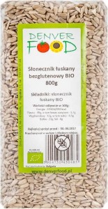 Sunflower shelled gluten-free BIO 800g Denver Food