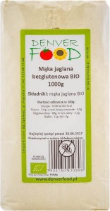 Gluten-free millet flour BIO 1000g Denver Food
