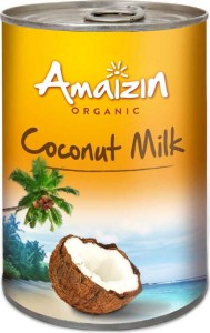 COCONUT MILK ALTERNATIVE (17% OF FAT) WITHOUT GUAR GUM BIO 400 ml - AMAIZIN