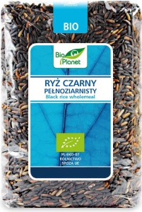 RYŻ CZARNY PEŁNOZIARNISTY BIO 1 kg - BIO PLANET