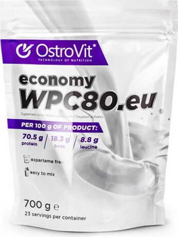Whey eiwitpoeder Standard WPC80.eu 700G OstroVit vanille