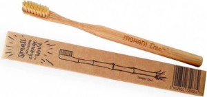 Bamboo toothbrush Mohani - medium natural