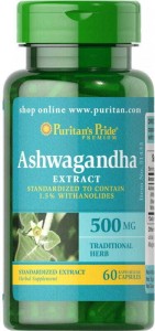 Ashwagandha extract 500mg 60 capsules Puritan's Pride