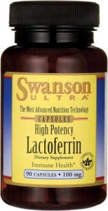 Lactoferrin 100mg 90 Kapseln SWANSON
