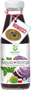 PICKLED RED CABBAGE JUICE WITH MORINGA BIO 200 ml - Bio Food