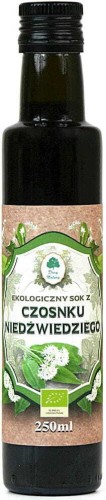 SOK Z CZOSNKU NIEDŹWIEDZIEGO BIO 250 ml - DARY NATURY