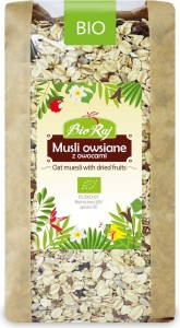 OAT MUESLI WITH FRUITS BIO 700 g - BIO RAJ