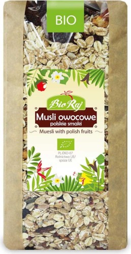 FRUIT MUESLI POLISH FLAVOURS BIO 700 g - BIO RAJ