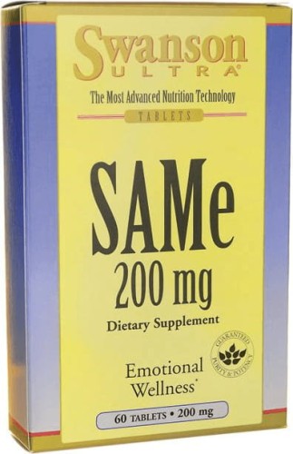 SAMe S-adenozylo L-metionina 200mg 60 tabletek SWANSON