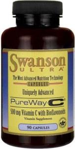Vitamin C with citrus bioflavonoids PureWay-C 1000mg 90 tablets SWANSON