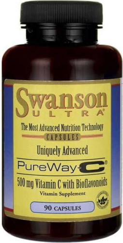 Vitamin C with citrus bioflavonoids PureWay-C 1000mg 90 tablets SWANSON