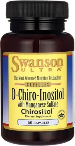 D-Chiro-Inozytol z manganem Chirositol 60 kapsułek SWANSON