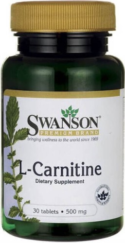 L-Carnitine 500mg 30 tablets SWANSON