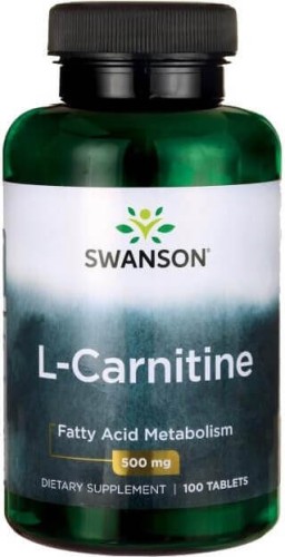 L-Karnityna L-Carnitine 500mg 100 tabletek SWANSON