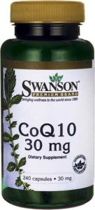 Koenzym Q10 30mg CoQ10 240 kapsułek SWANSON