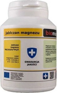 Jabłczan magnezu 100g BIOMUS