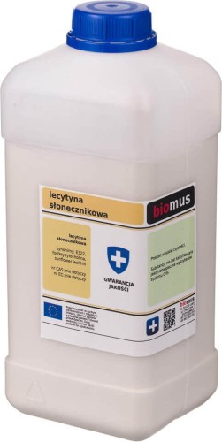 Lecytyna słonecznikowa 1000g BIOMUS