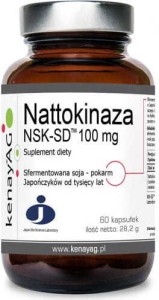 KENAY Nattokinaza NSK-SD 100mg, 60 kaps.