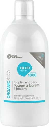 Silica with Boron and Iodine Silor+B+J 1000ml Invex Remedies