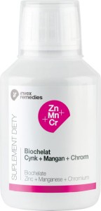 Biochelat Cynk + Chrom + Mangan Biochelate Zinc + Chromium + Manganese 150ml Invex Remedies