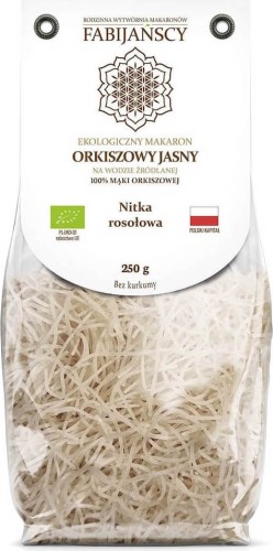 PASTA (SPELT) FILINI BIO 250 g - FABIJAŃSCY