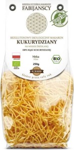 PASTA (CORN) FILINI GLUTEN-FREE BIO 250 g - FABIJAŃSCY