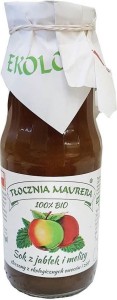 APPLE JUICE WITH LEMON BALM BIO 300 ml - TŁOCZNIA MAURERA
