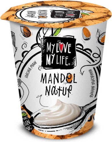 ALMOND PRODUCT NATURAL BIO 400 g - MY LOVE MY LIFE