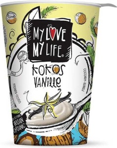 (CHŁODNICZE) COCONUT DESSERT VANILLA BIO 180 g - MY LOVE MY LIFE