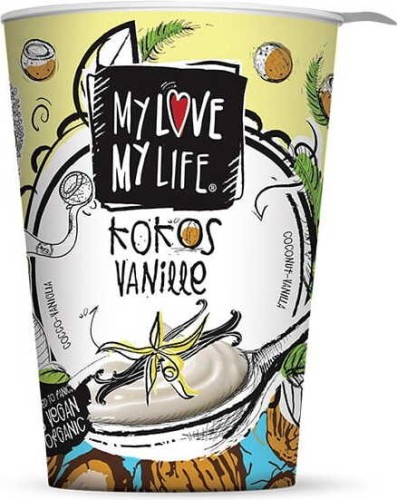 (CHŁODNICZE) COCONUT DESSERT VANILLA BIO 180 g - MY LOVE MY LIFE