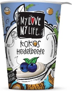 (CHŁODNICZE) COCONUT PRODUCT BLUEBERRY BIO 180 g - MY LOVE MY LIFE