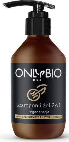 SHAMPOO AND GEL 2in1 REGENERATING FOR MAN 250 ml - ONLY BIO