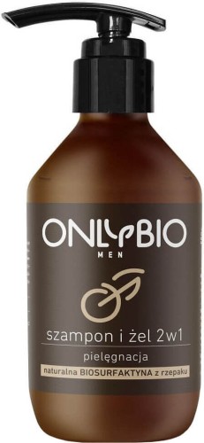 SHAMPOO AND GEL 2in1 CARE FOR MAN 250 ml - ONLY BIO