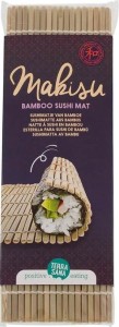 BAMBOO SUSHI MAT (MAKISU) (1 piece) - TERRASANA