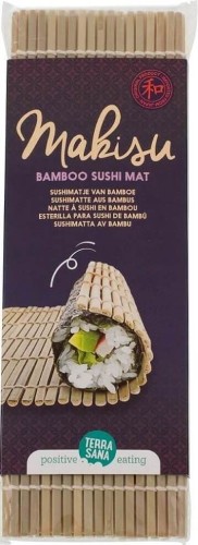 BAMBOO SUSHI MAT (MAKISU) (1 piece) - TERRASANA
